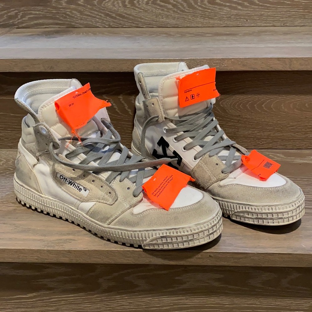 Off-White Cup Sole 3.0 High-Top Sneakers